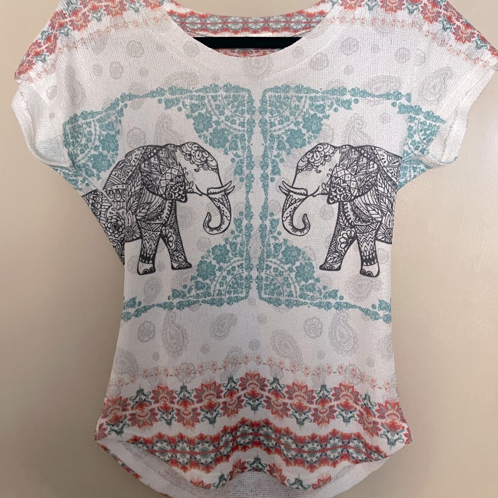 Short sleeve thermal top